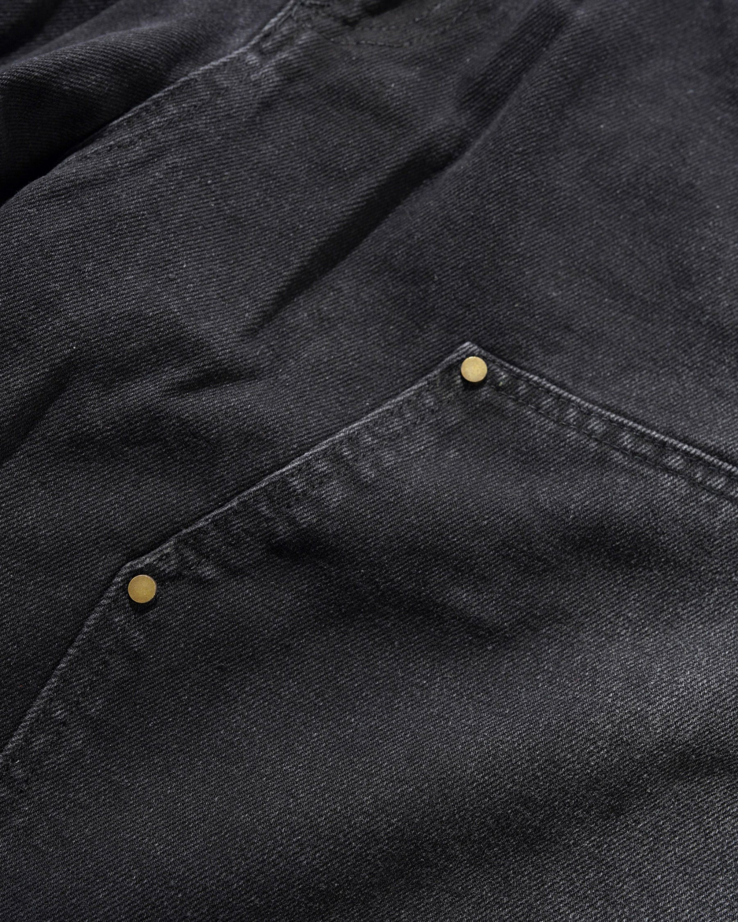 BUTTER GOODS Bronco Denim Jeans - Washed Black