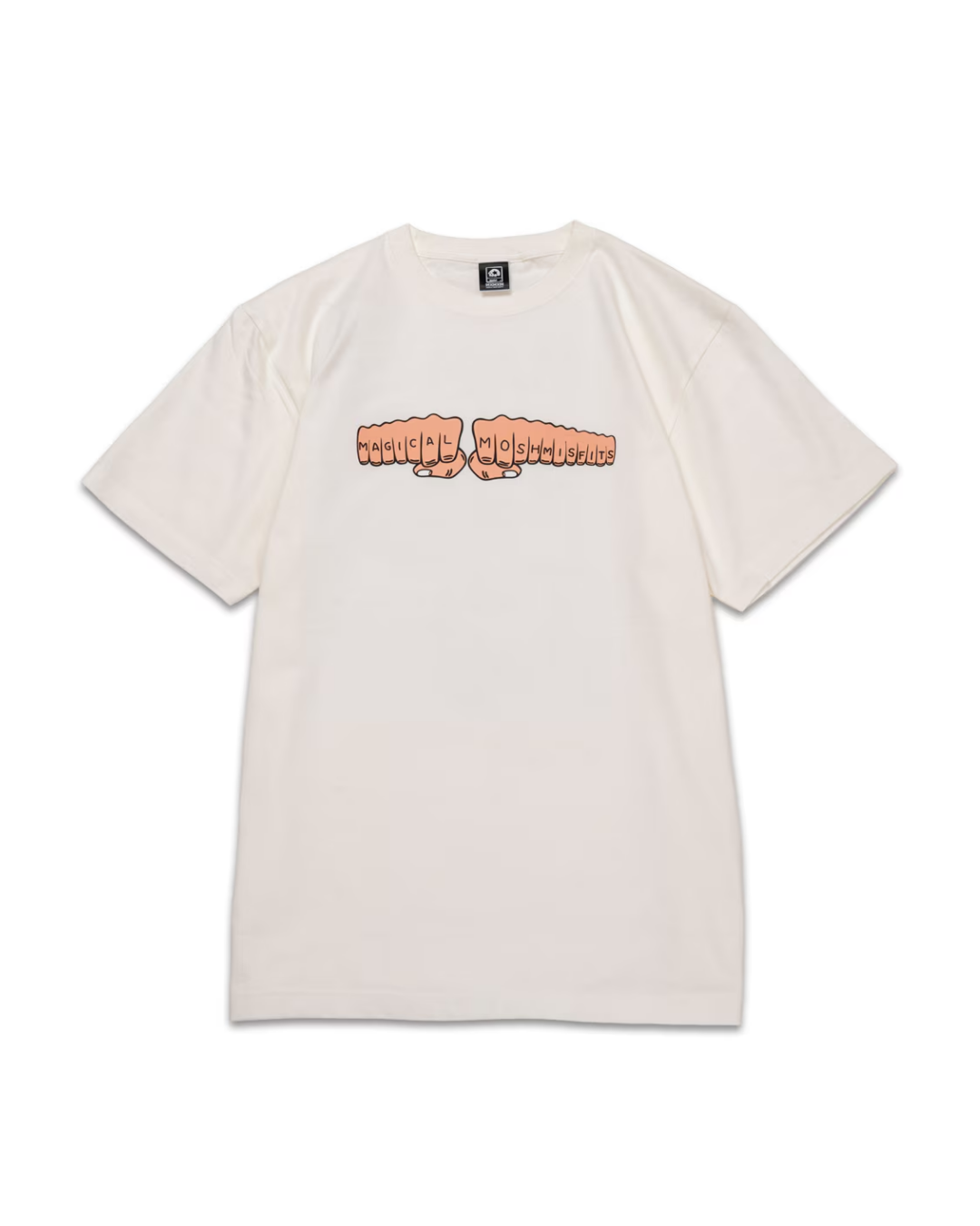 MxMxM x TOY MACHINE "MMM Fist" Tee - White