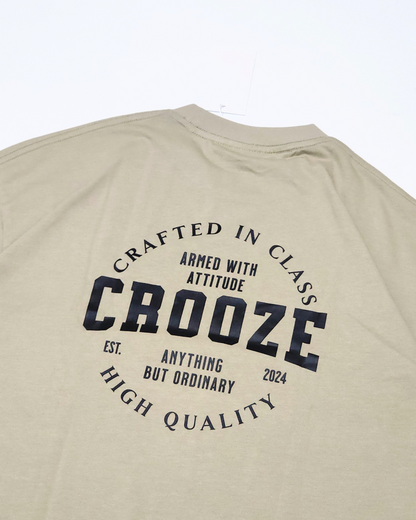 CROOZE Impress Premium Tee - Grey Apricot