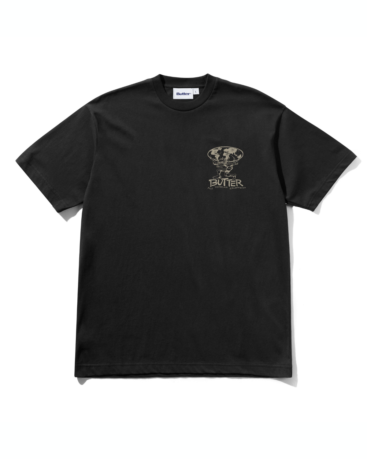 BUTTER GOODS Terrain Tee - Black