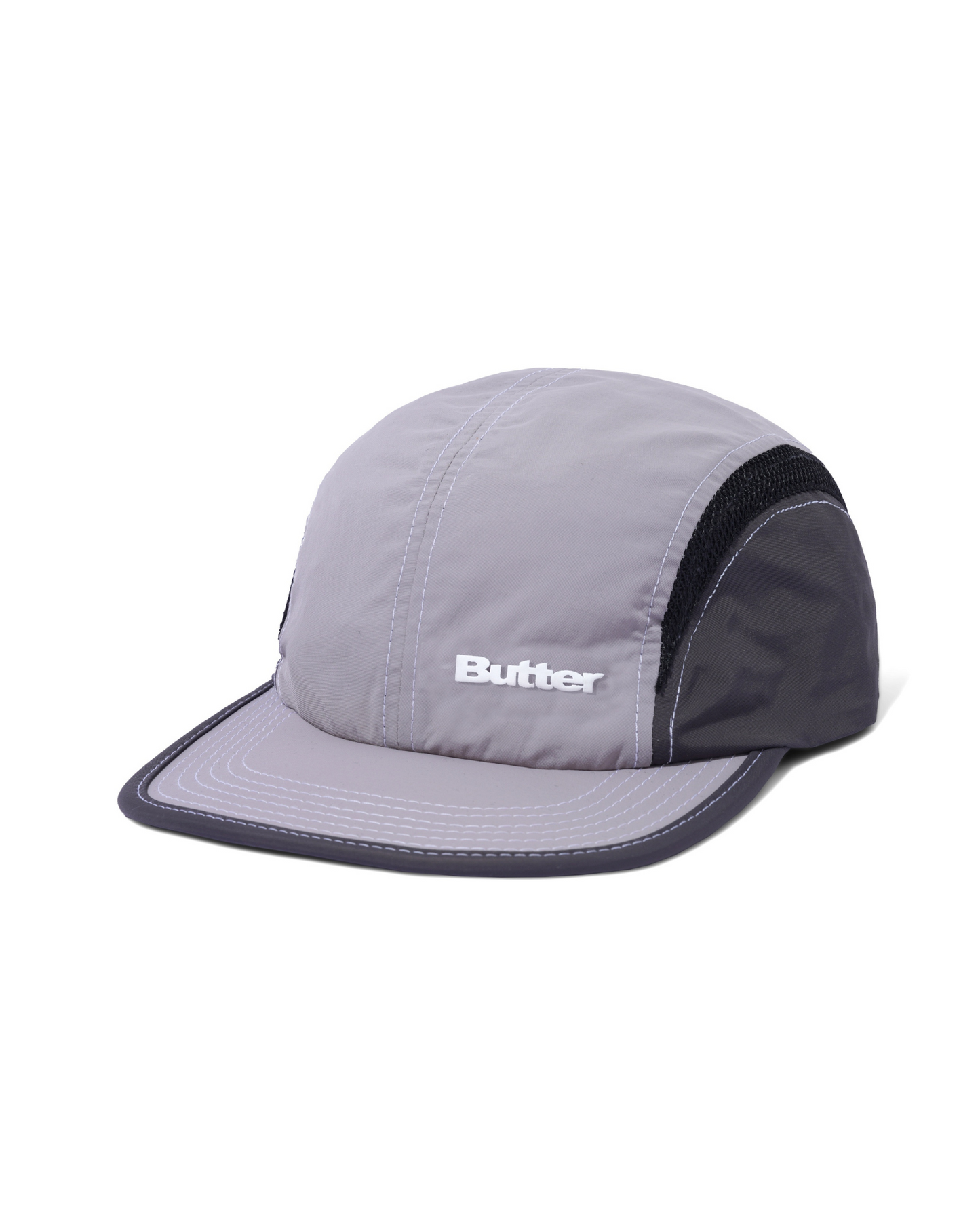 BUTTER GOODS Trail 4 Panel Cap - Grey