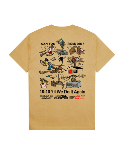 Passport Radio Silence Tee - Barley