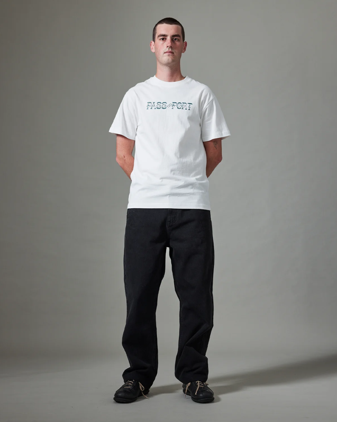 Passport Recycled Cotton Workers Club Classic Jean - Washed Black