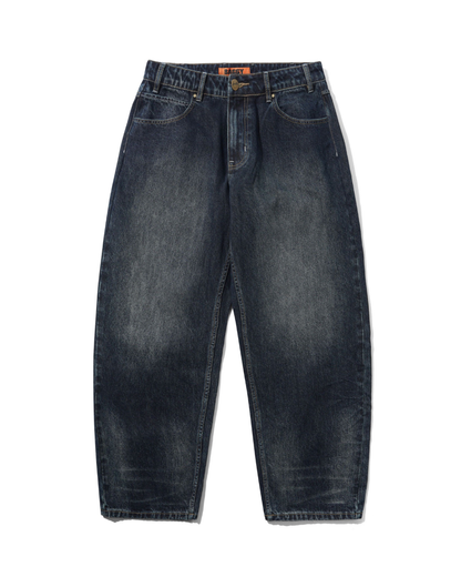 BUTTER GOODS Solar Fade Denim Jeans - Blue Tint Ripple