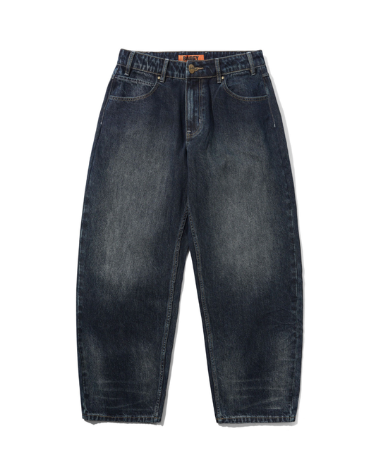 BUTTER GOODS Solar Fade Denim Jeans - Blue Tint Ripple