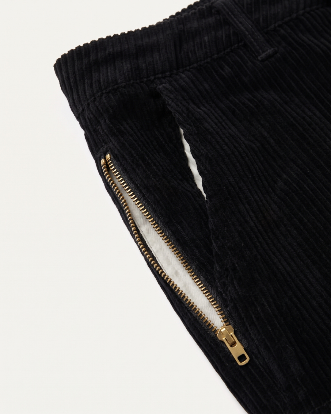 EVISEN Bohemian Corduroy Work Pants - Black