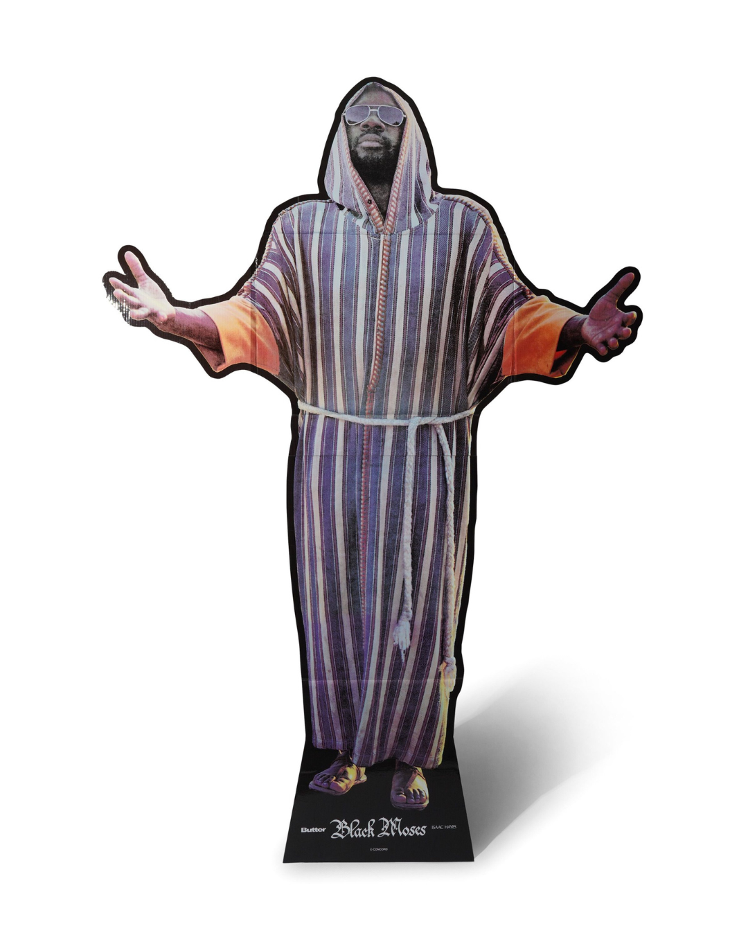 BUTTER GOODS Black Moses Life-Size Cutout - Multi