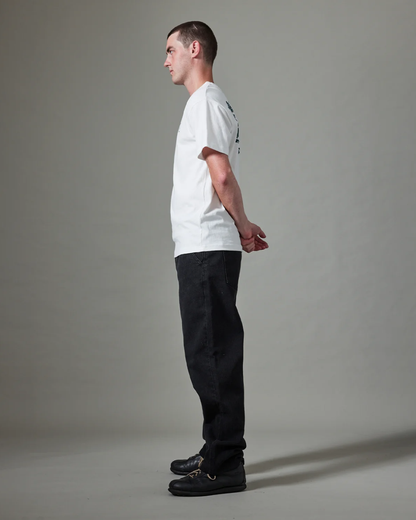 Passport Recycled Cotton Workers Club Classic Jean - Washed Black