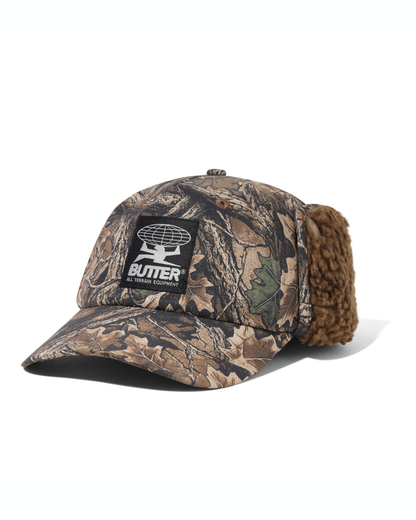 BUTTER GOODS All Terrain 5 Panel Cap - Forest Camo