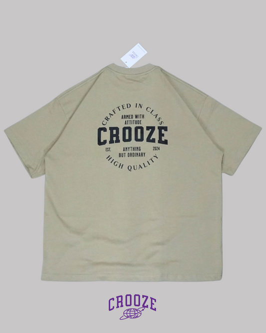 CROOZE Impress Premium Tee - Grey Apricot