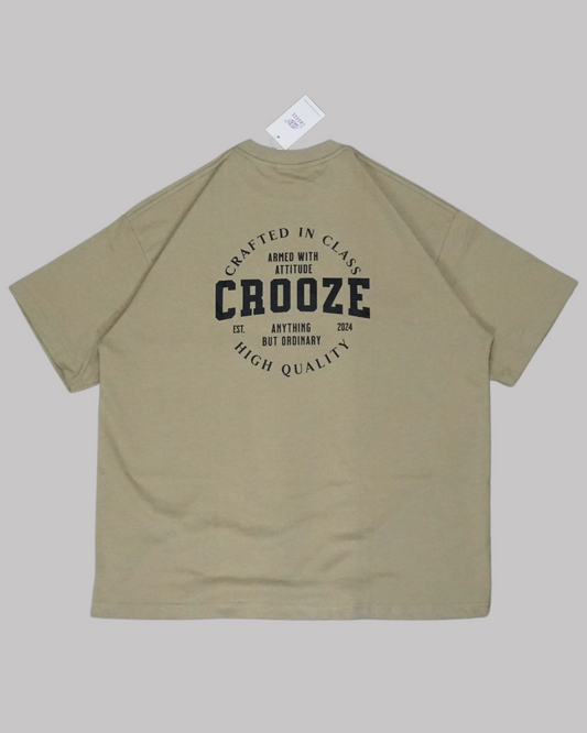 CROOZE Impress Premium Tee - Grey Apricot