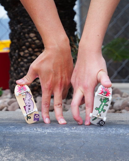 MxMxM x Feel Irie "Lizard" Fingerboard