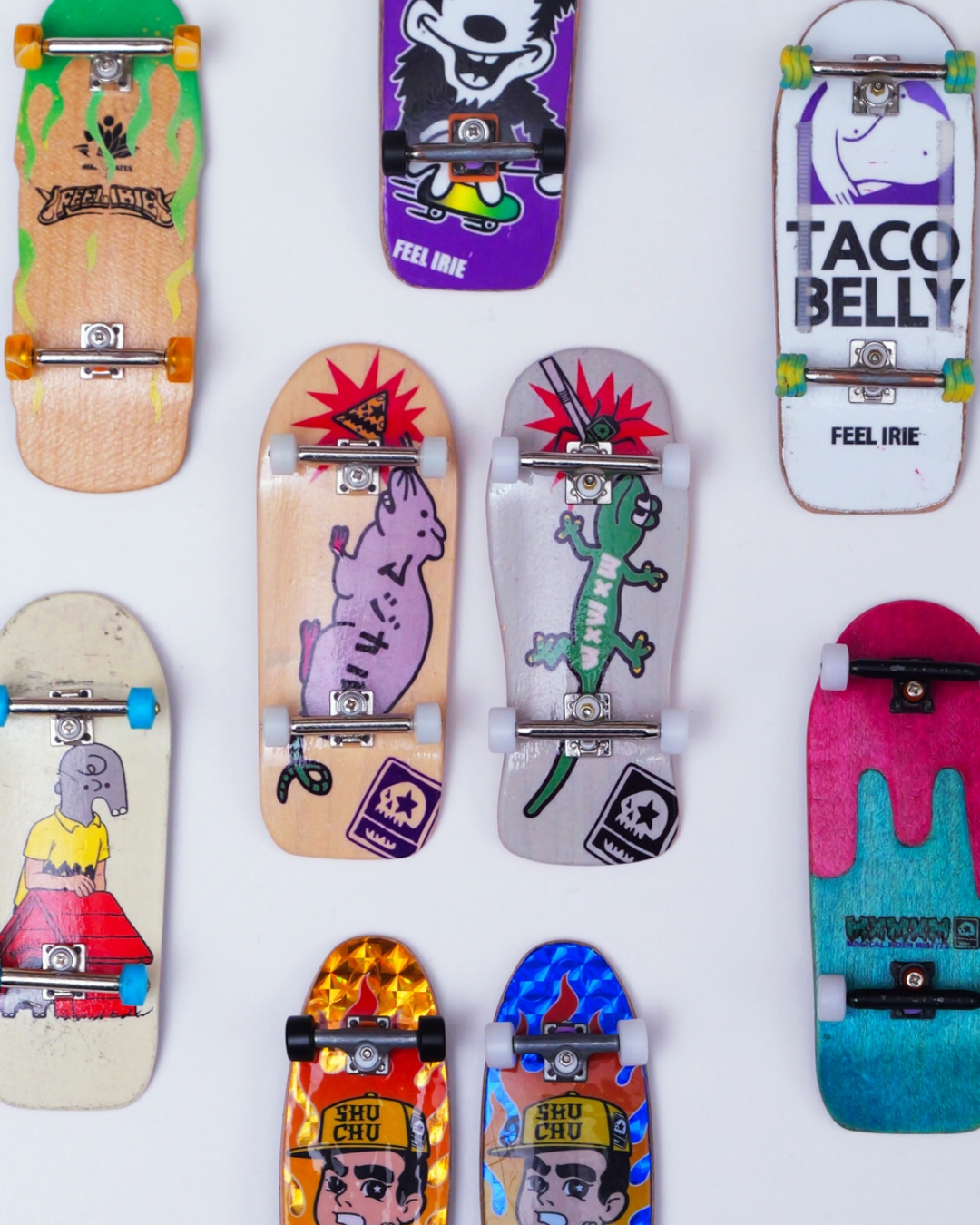 MxMxM x Feel Irie "Lizard" Fingerboard