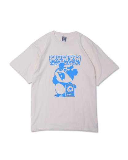 MxMxM x Denroku "Magical Mosh Denchan" Tee - Ivory