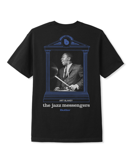 BUTTER GOODS | Blue Note Jazz Messengers Tee - Black