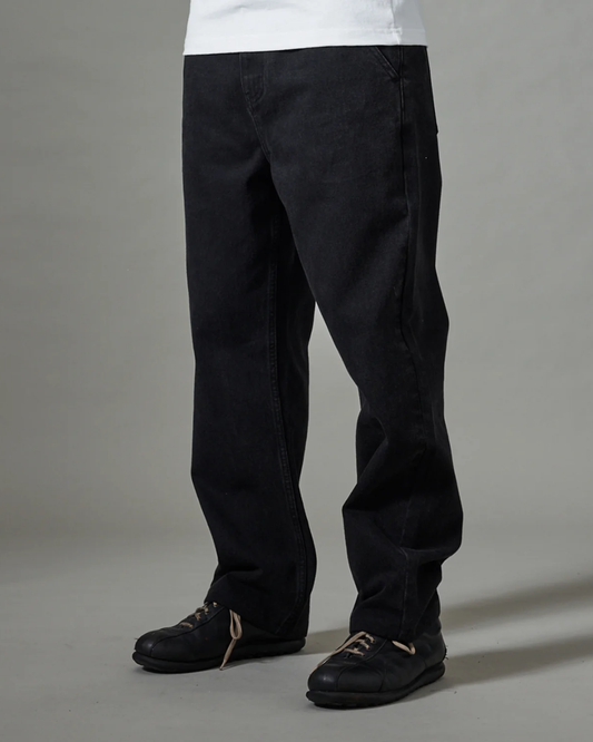 Passport Recycled Cotton Workers Club Classic Jean - Washed Black
