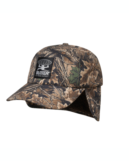 BUTTER GOODS All Terrain 5 Panel Cap - Forest Camo