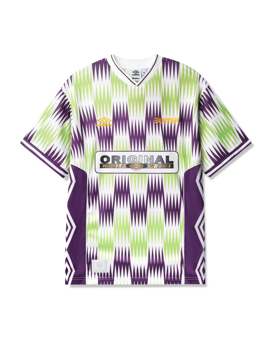 BUTTER GOODS | UMBRO Optical Jersey - Grape/Volt