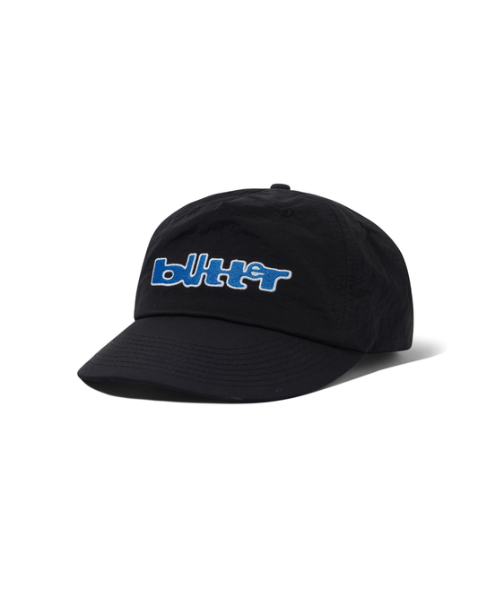 BUTTER GOODS Warped 5 Panel Cap - Black
