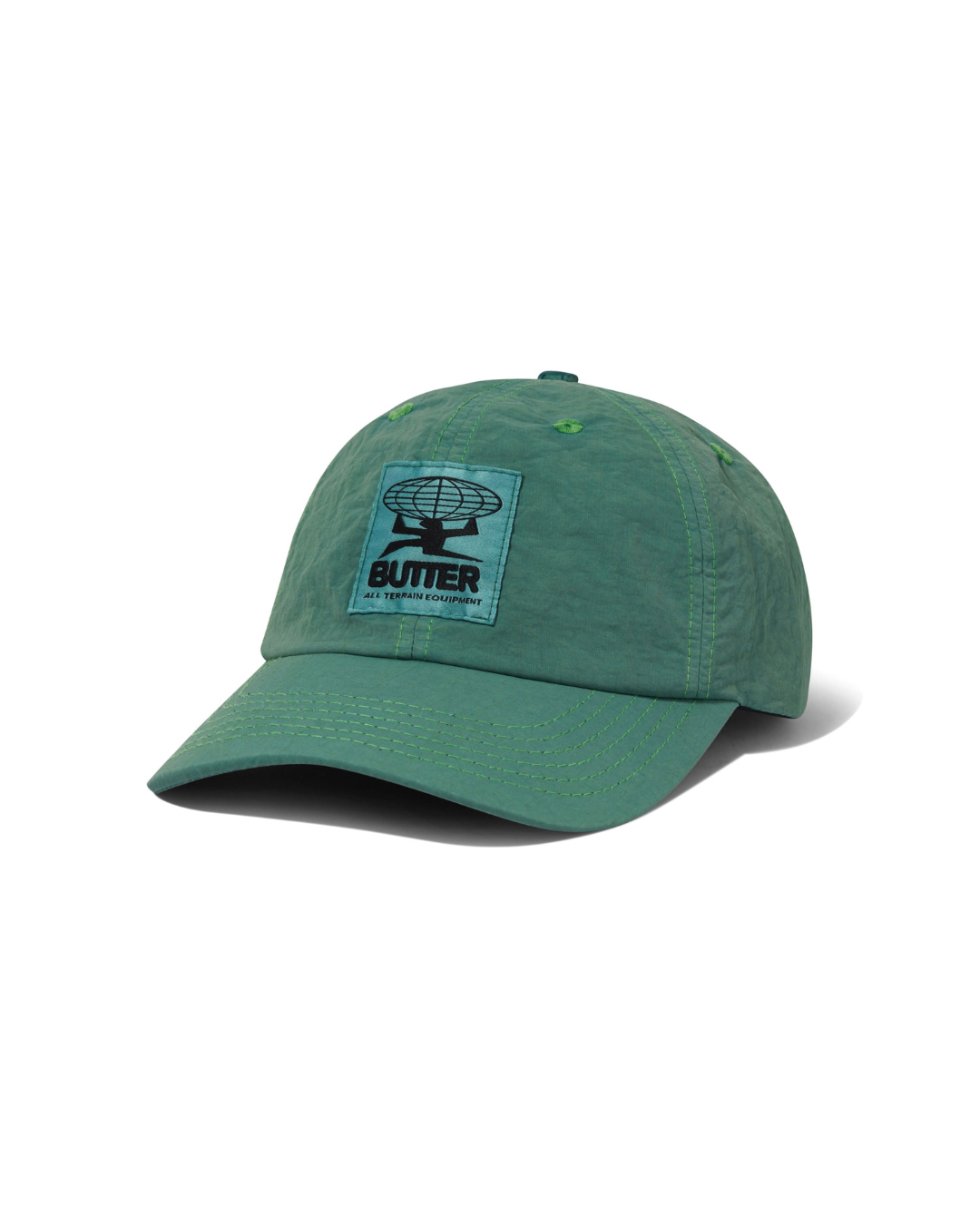 BUTTER GOODS Terrain Overdyed 6 Panel Cap - Melon