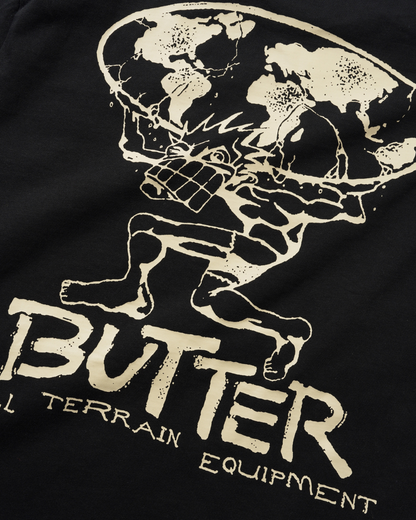BUTTER GOODS Terrain Tee - Black