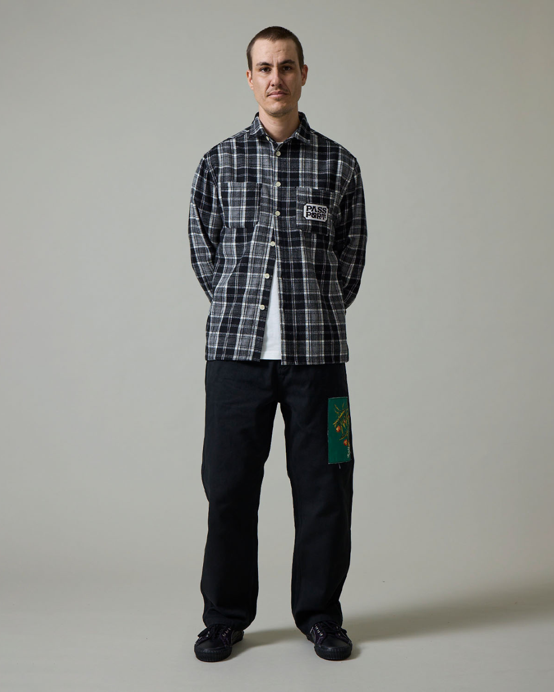 Passport Workers Club Jean - Quandong Washed Black