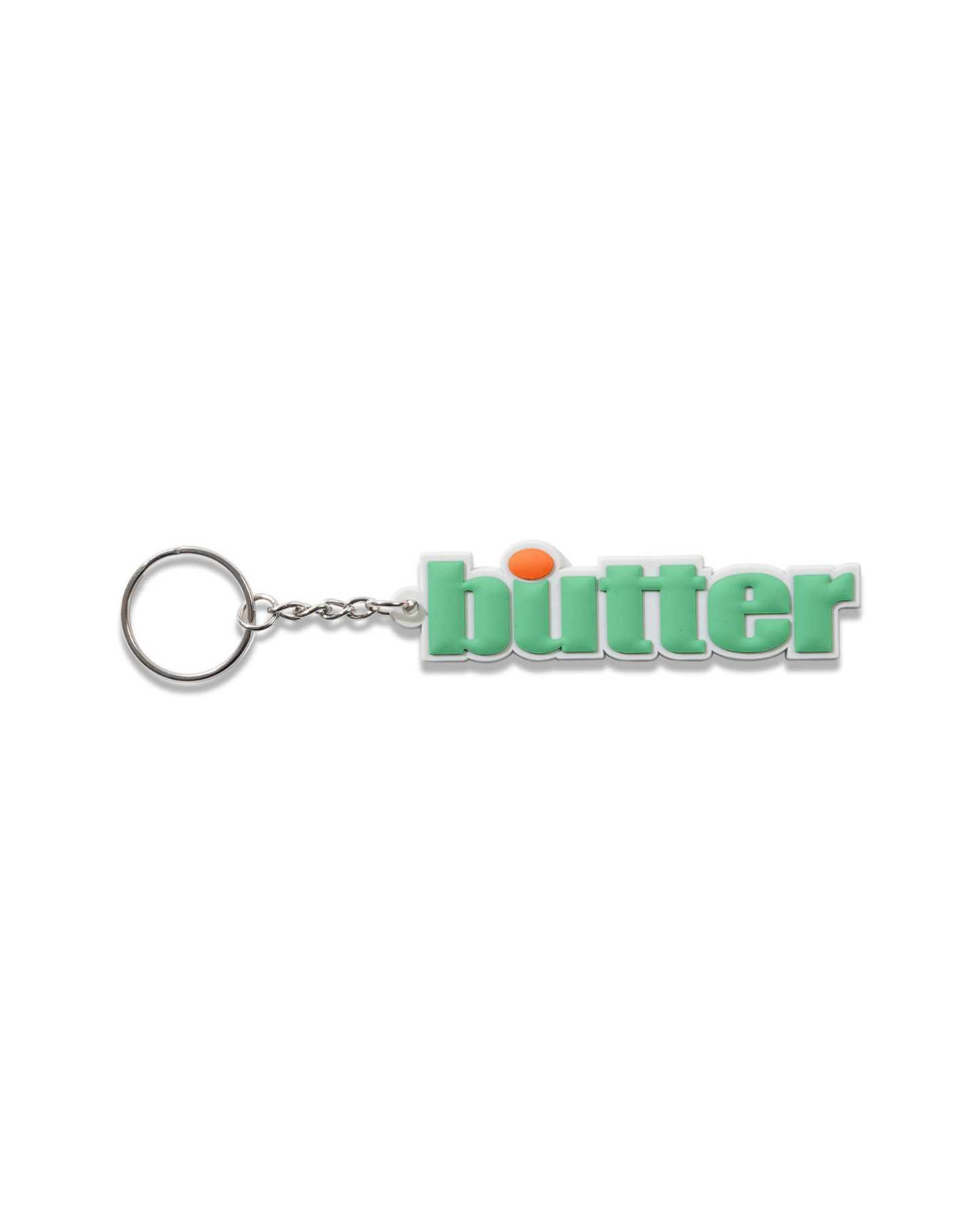 BUTTER GOODS Ace Rubber Key Chain - Green