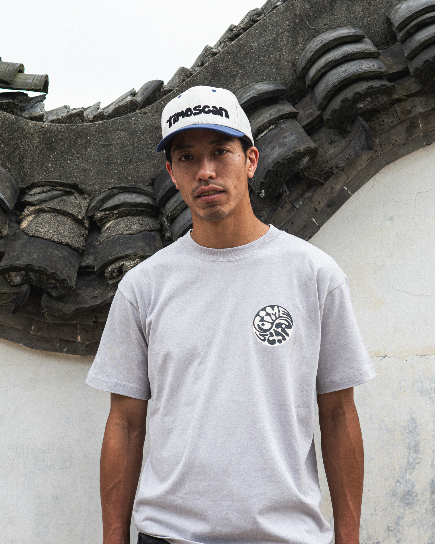 TIMESCAN Yin Yang Tee - Grey