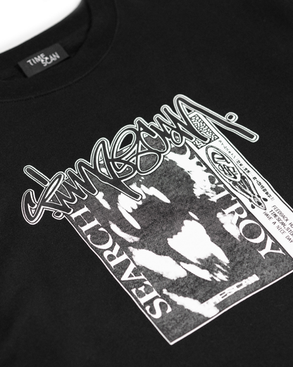 TIMESCAN Search & Destroy Crewneck - Black