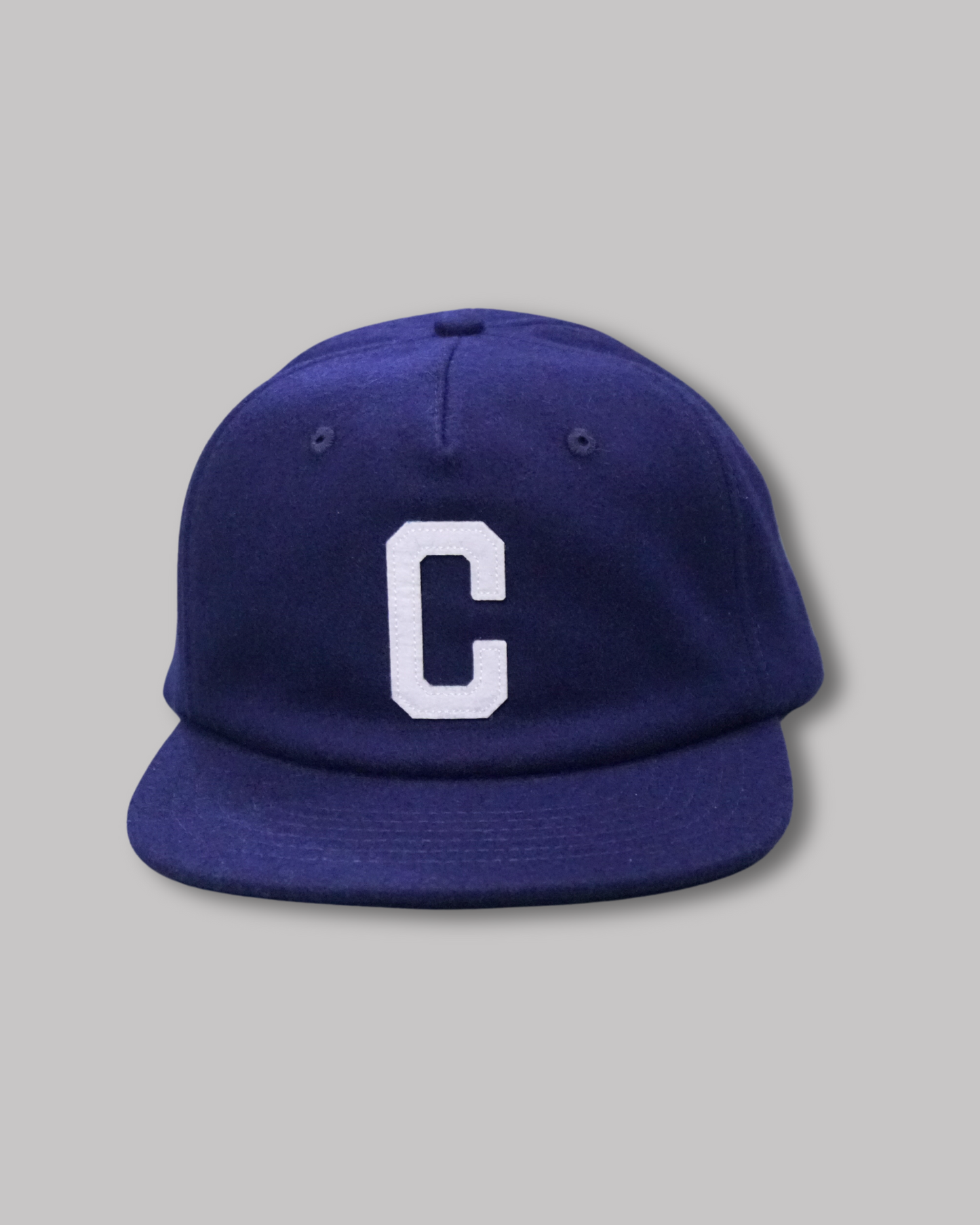 CROOZE 5-Panel League Wool Cap - Navy