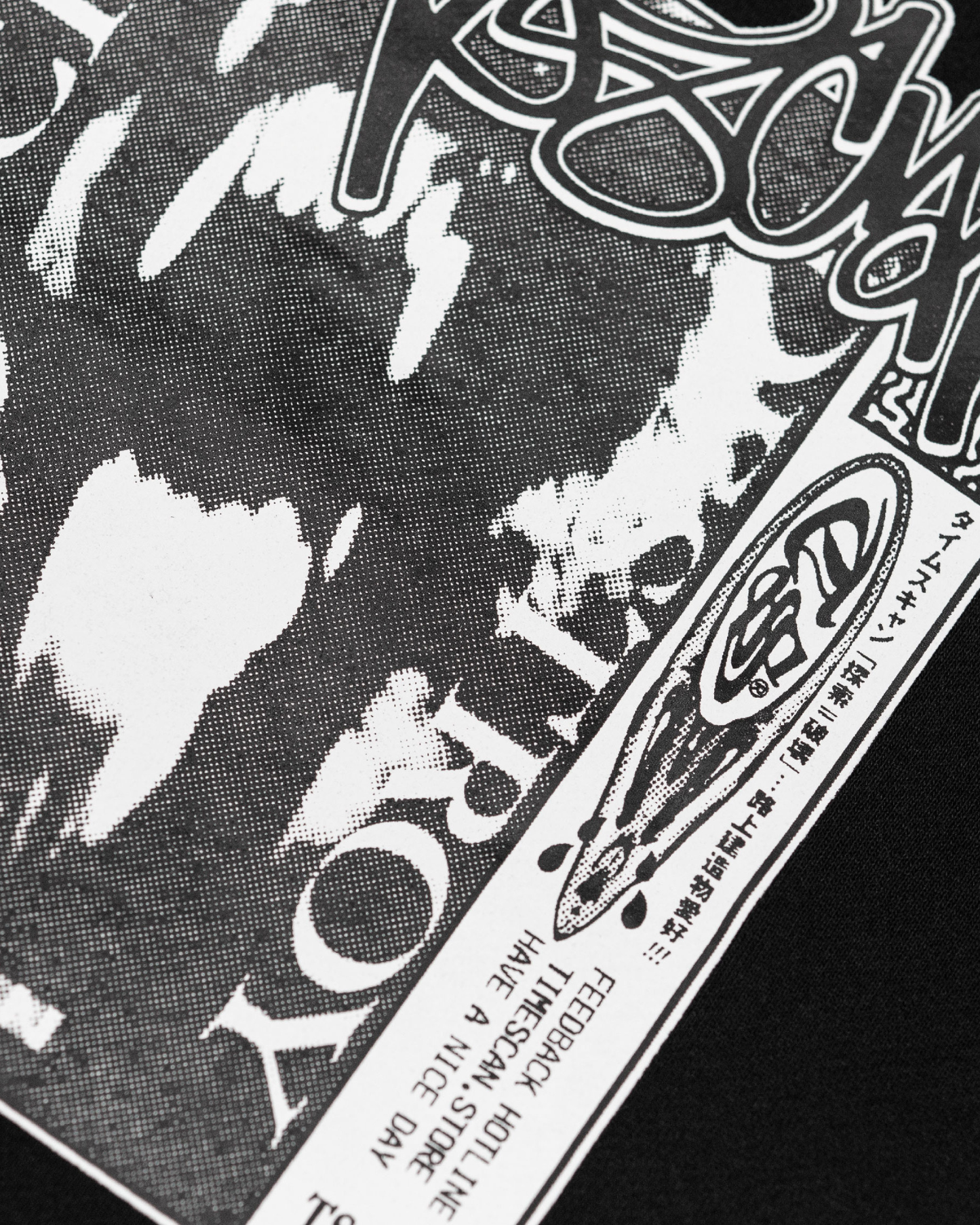 TIMESCAN Search & Destroy Crewneck - Black