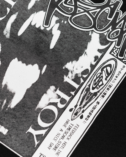 TIMESCAN Search & Destroy Crewneck - Black