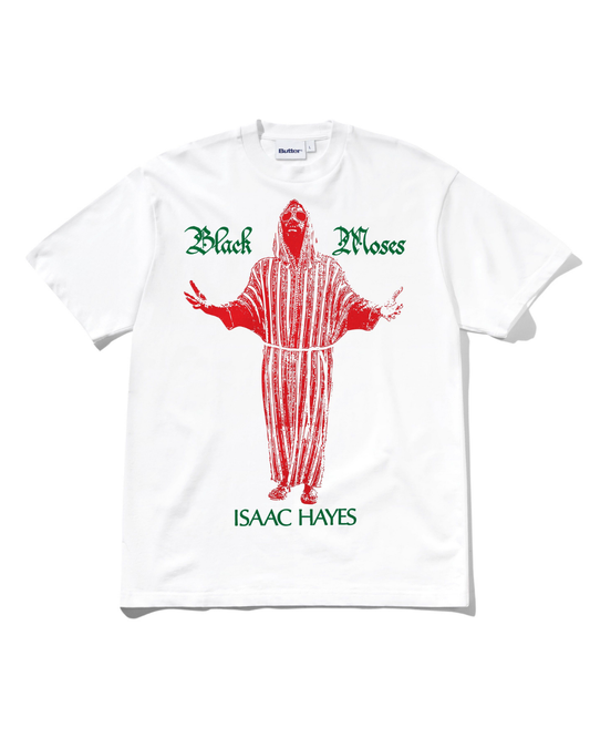 BUTTER GOODS Black Moses Tee - White
