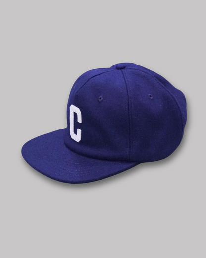 CROOZE 5-Panel League Wool Cap - Navy