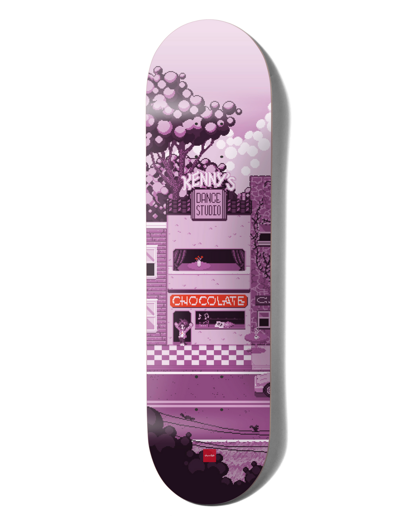 CHOCOLATE Anderson Pixel City Deck 8.25" TWIN TIP