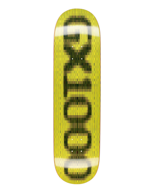 GX1000 OG Logo Blur Yellow Deck 8.375"