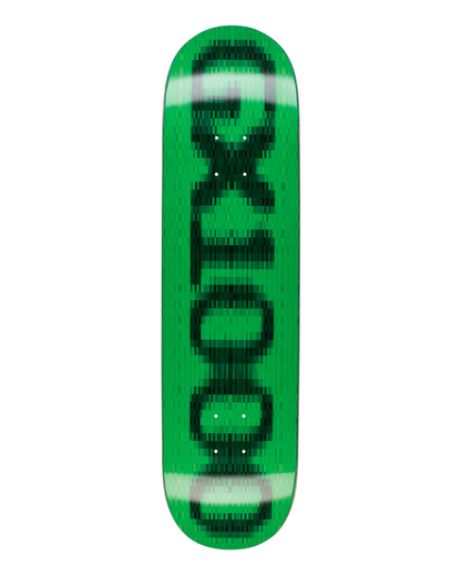 GX1000 OG Logo Blur Green Deck 8.125"