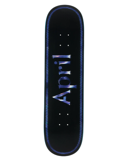 APRIL Twin OG Logo Fractured Deck 8.25"