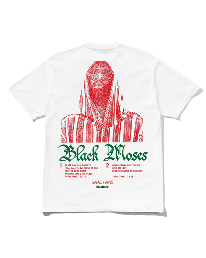 BUTTER GOODS Black Moses Tee - White