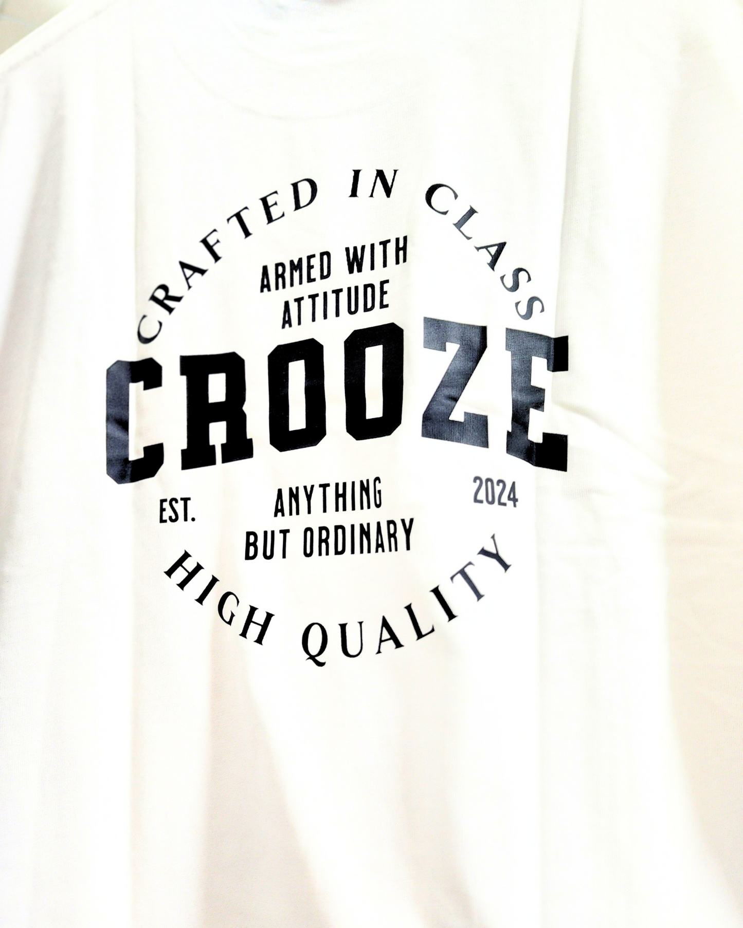 CROOZE Impress Premium Tee - White