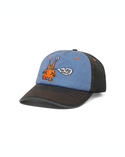 BUTTER GOODS | DANIEL JOHNSTON Enemy 5 Panel Cap - Black/Slate