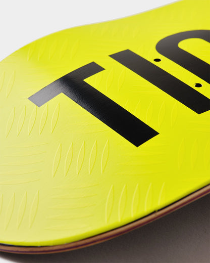 TIGHTBOOTH Logo Safety Yellow/Black Deck 8.125"