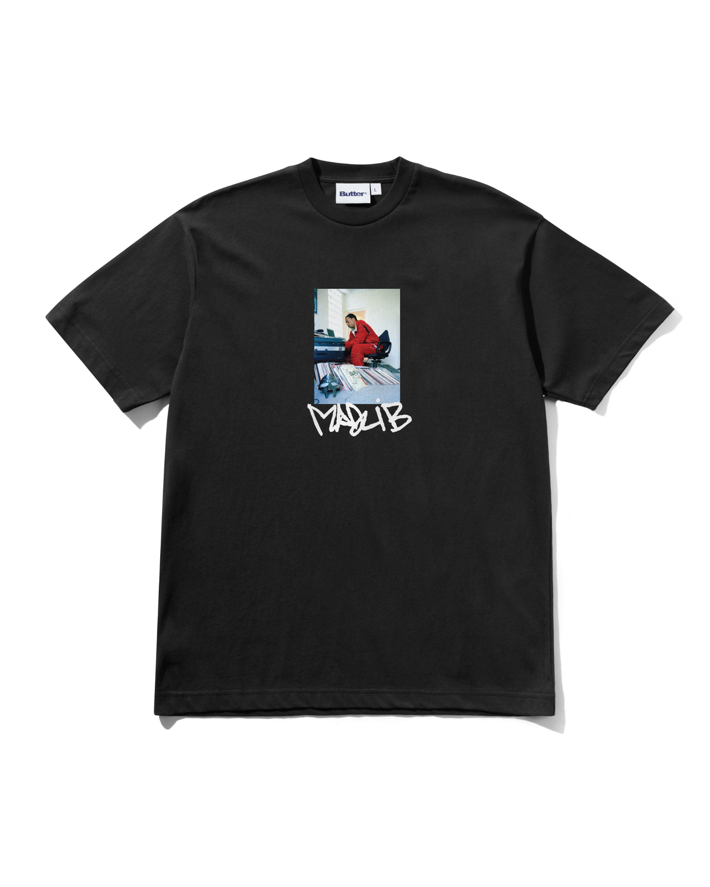 BUTTER GOODS x MADLIB Bomb Shelter Tee - Black