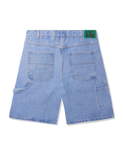 BUTTER GOODS Weathergear Heavyweight Denim Shorts - Worn Indigo