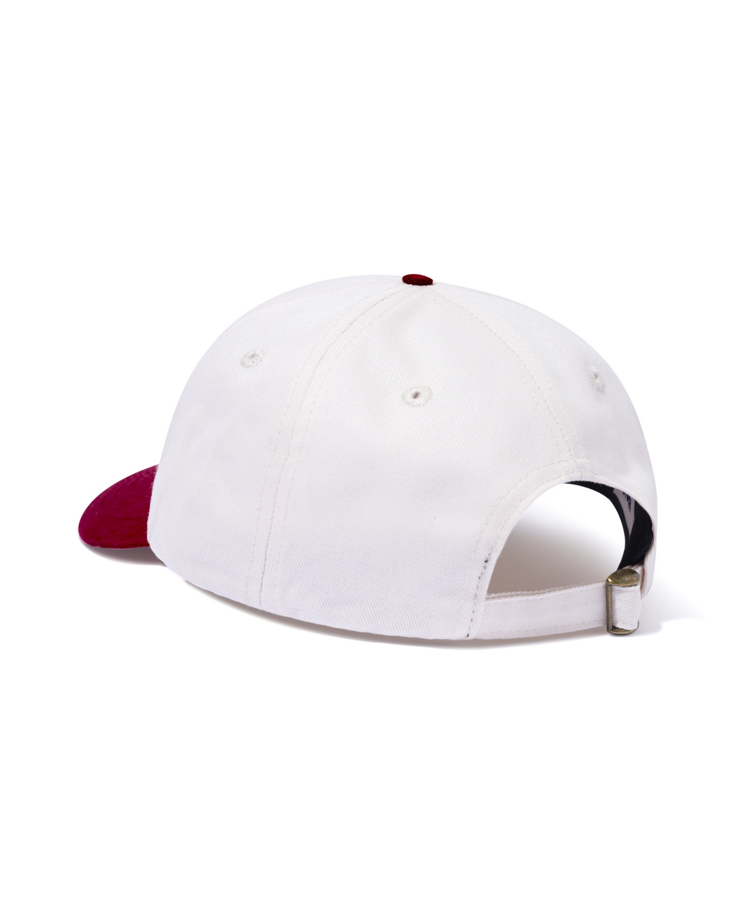 BUTTER GOODS Jack Hammer 6 Panel Cap - Natural Maroon