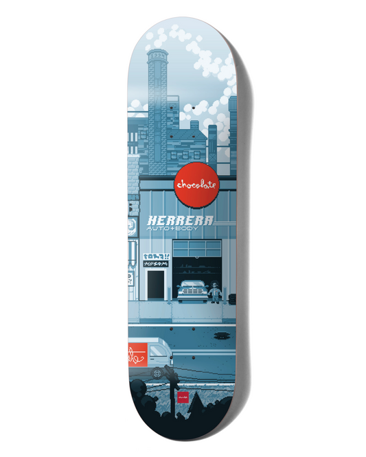 CHOCOLATE Herrera Auto+Body - Pixel City Deck 8.5"