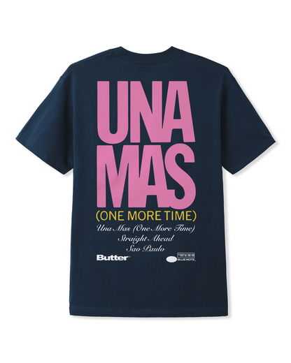 BUTTER GOODS | Blue Note Una Mas Tee - Navy