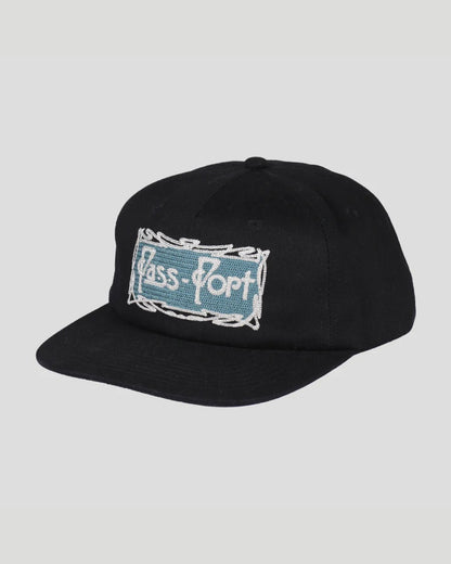 Passport Plume Workers Cap - Black