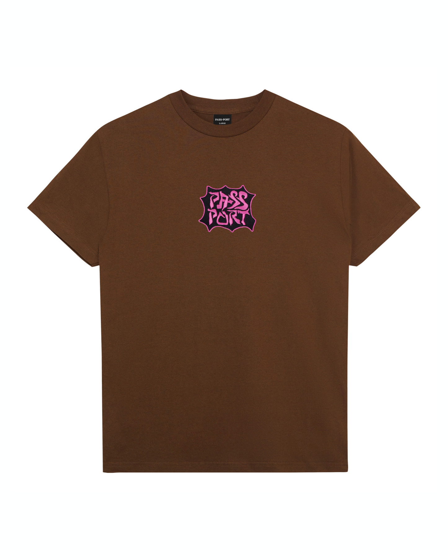 Passport Glyph Tee - Choc
