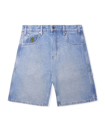 BUTTER GOODS Weathergear Heavyweight Denim Shorts - Worn Indigo